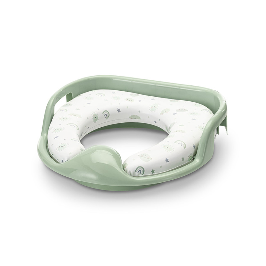 Мека тоалетна седалка Planets Green