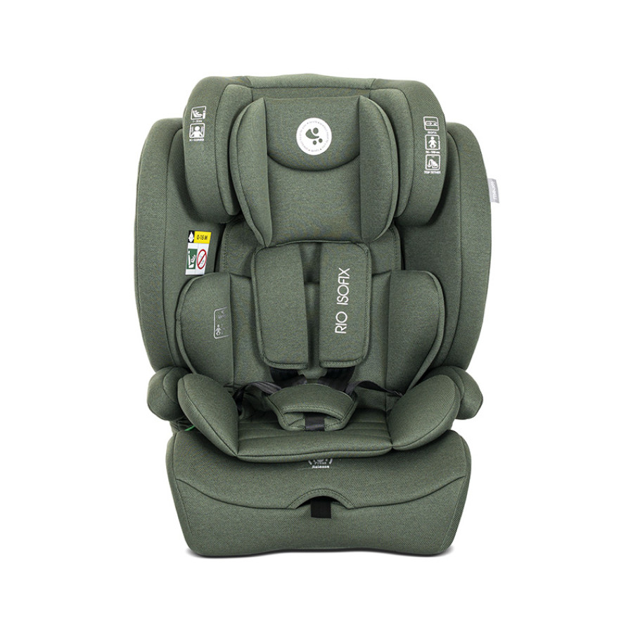 Стол за кола Rio Isofix 76–150 cm Olive Green