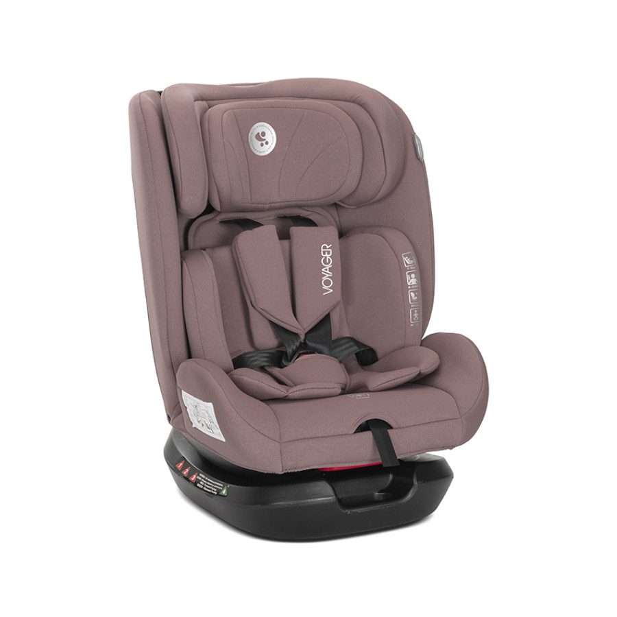 Стол за кола Voyager Pink i-Size 40-150 см с възглавничка