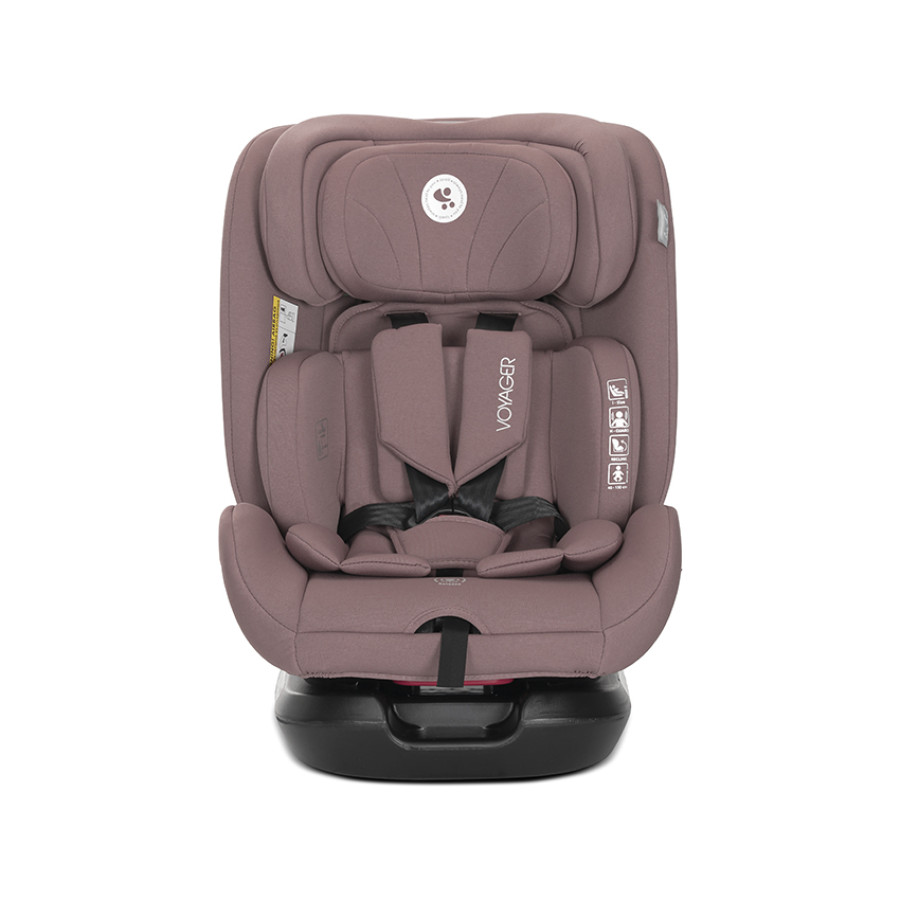 Стол за кола Voyager Pink i-Size 40-150 см с възглавничка