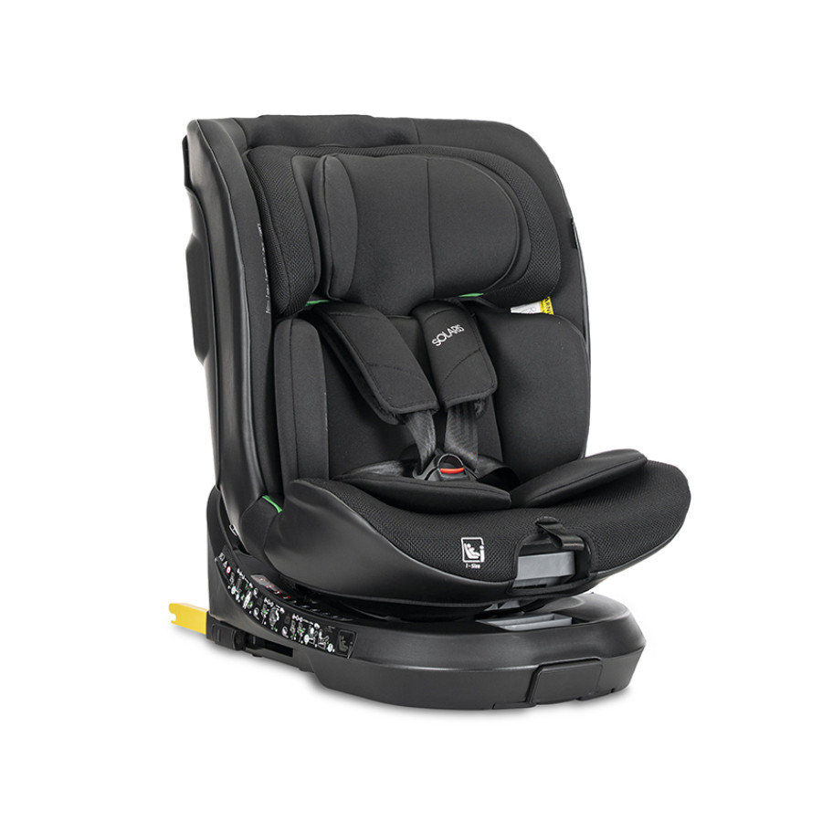 Стол за кола Solaris i-Size Isofix 40-150 cm Support Leg 360 Black