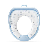 Мека тоалетна седалка Planets Blue