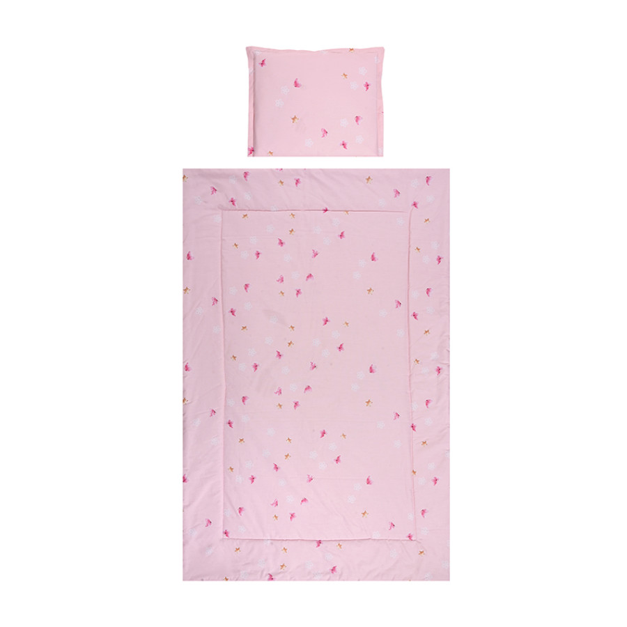 Сет 3 части ранфорс Butterflies Pink