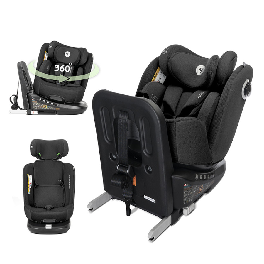 Стол за кола Auriga Black i-Size 40-150 cm Isofix