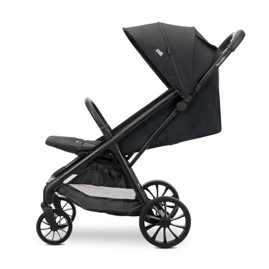 Детска лятна количка Nuvella Black до 22 кг