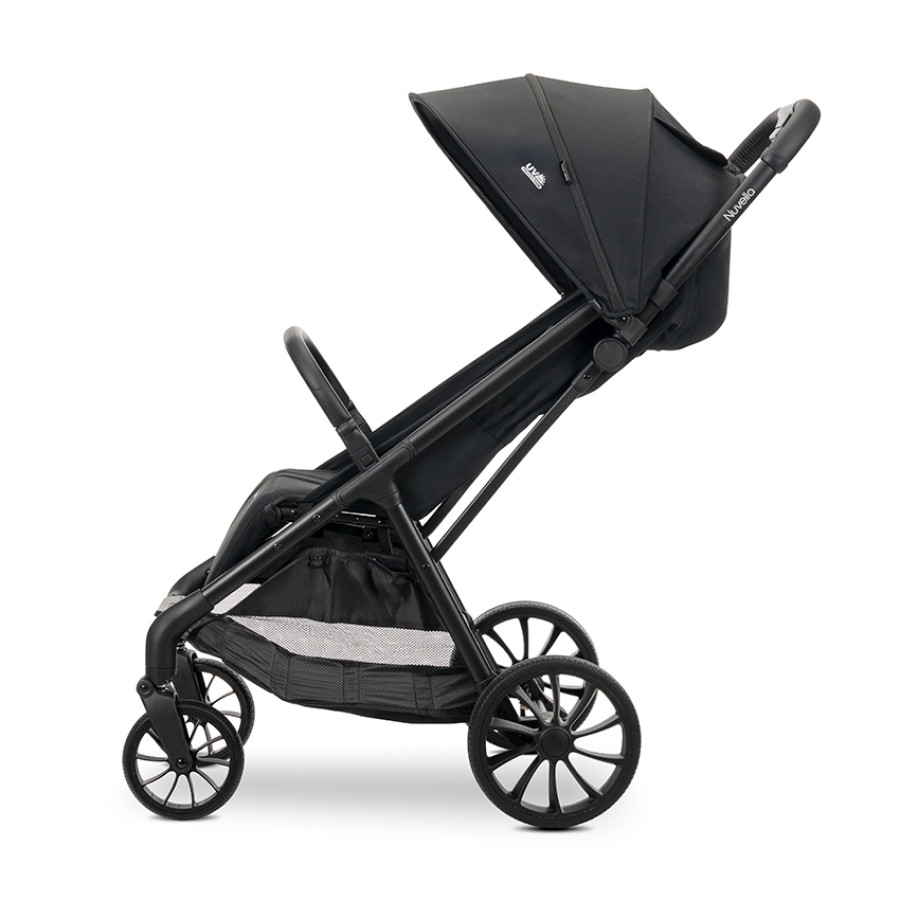Детска лятна количка Nuvella Black до 22 кг