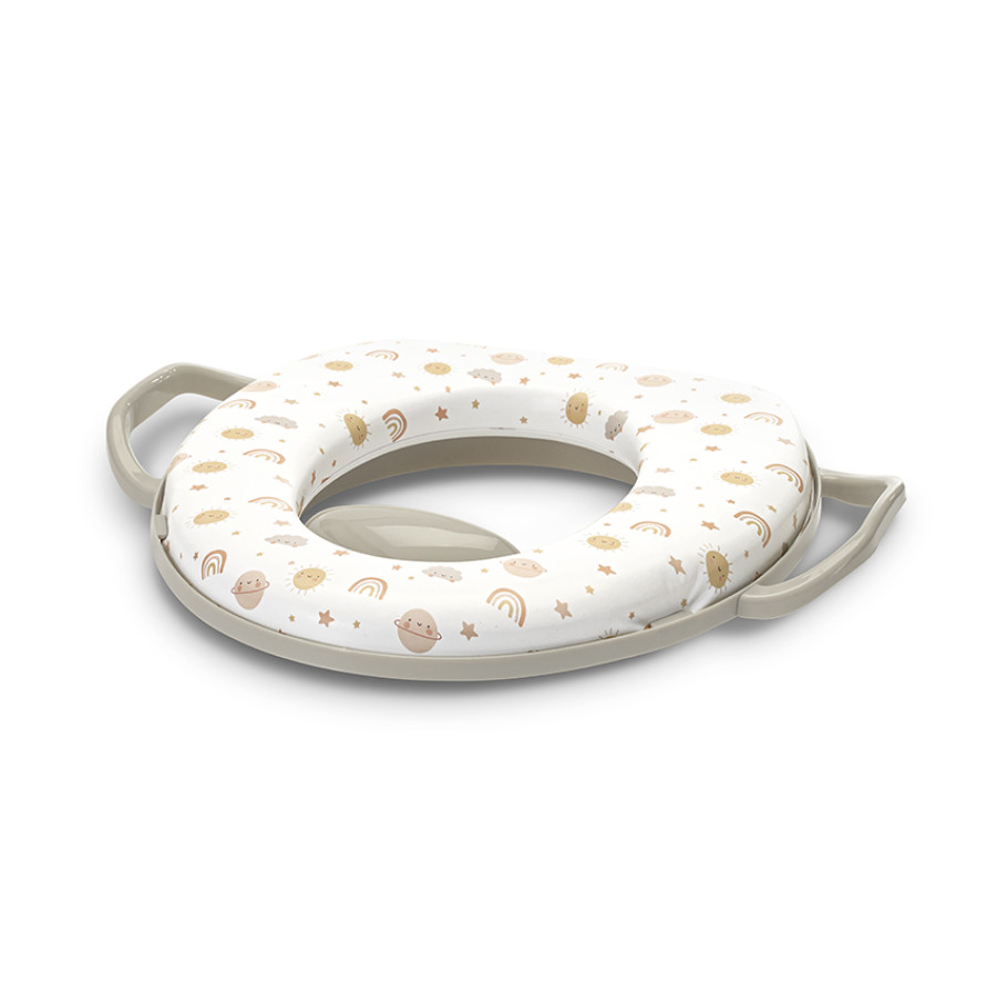 Мека приставка с дръжки Planets Beige