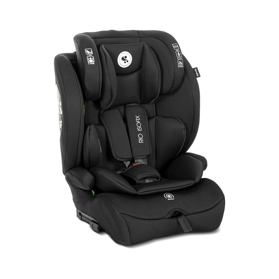 Стол за кола Rio Isofix 76–150 cm Black