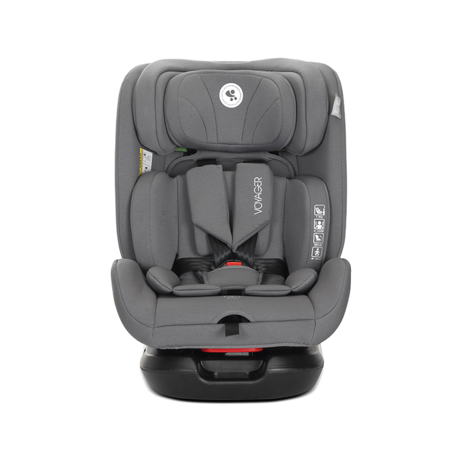 Стол за кола Voyager Grey i-Size 40-150 cm с възглавница