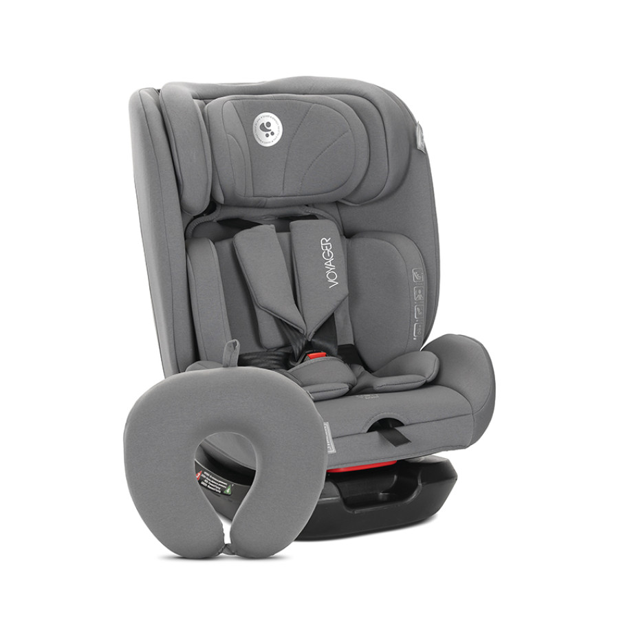 Стол за кола Voyager Grey i-Size 40-150 cm с възглавница