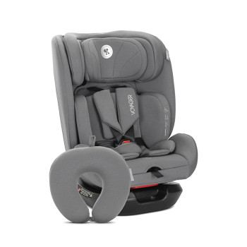 Стол за кола Voyager Grey i-Size 40-150 cm с възглавница