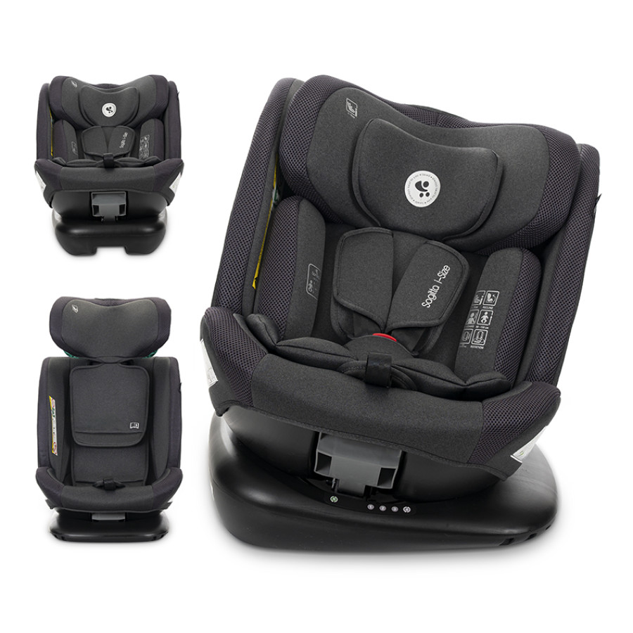 Автостол Sagitta Black i-Size 40-150 cm 360