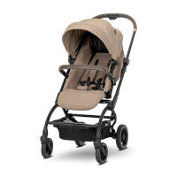 Детска количка Makaya Beige до 22 кг с ротация 360