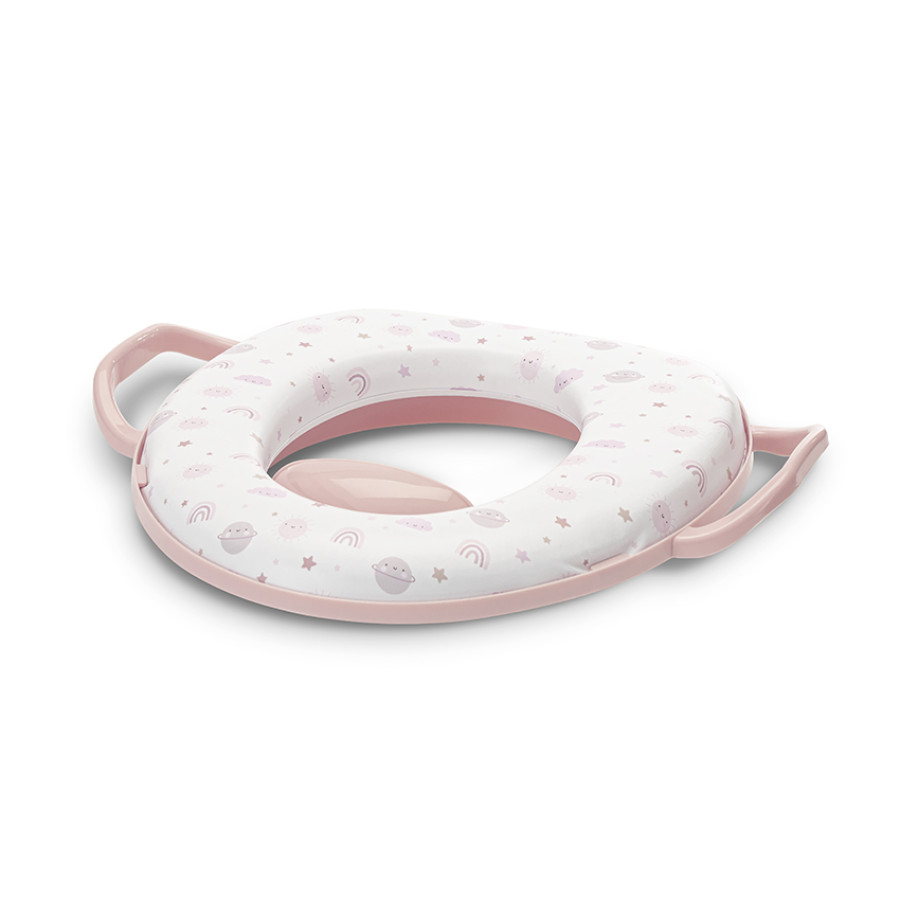 Мека приставка с дръжки Planets Pink