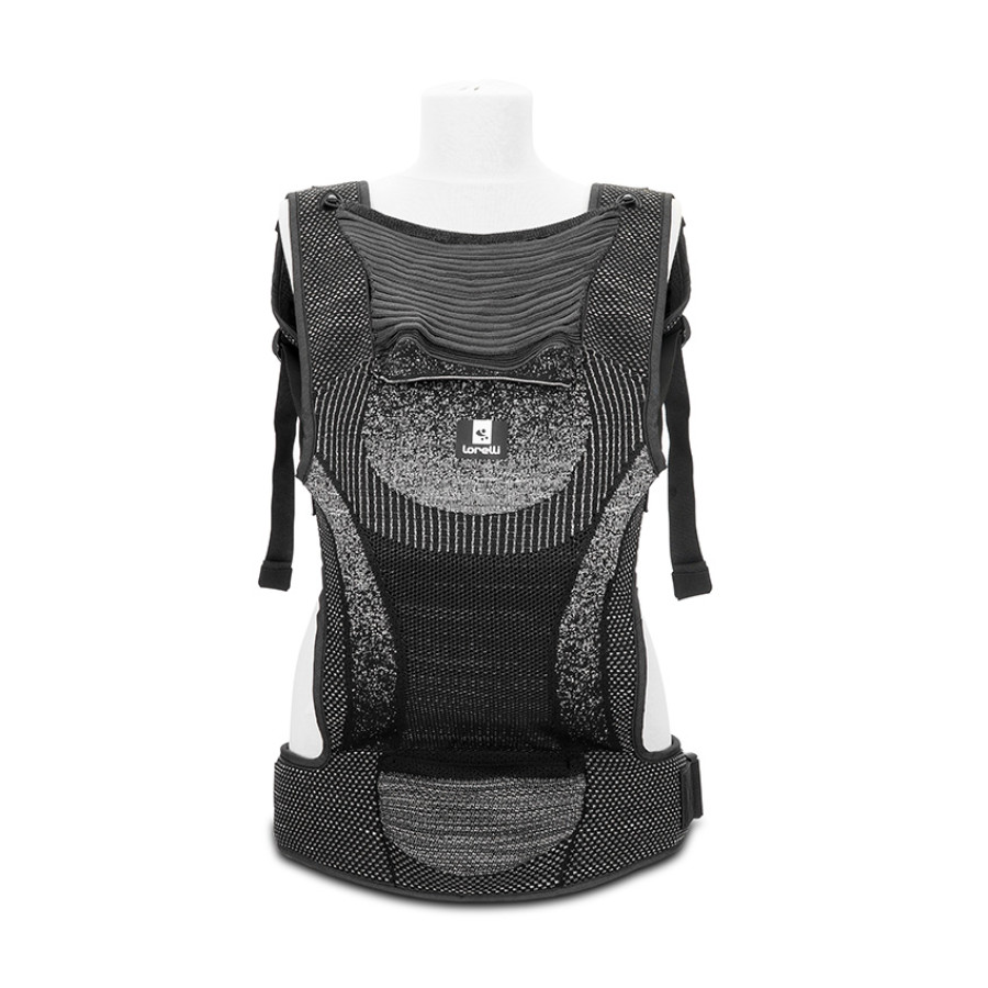 Бебешка ергономична раница/кенгуру Mia Black