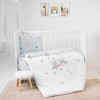 Сет Cosy 3 части ранфорс Bear With Swing синьо