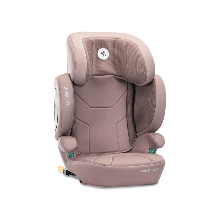 Сгъваемо столче за кола GrowGo Pink i-Size ISOFIX 100–150 см