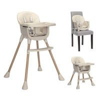 Стол за хранене 3 в 1 Vanilla Beige