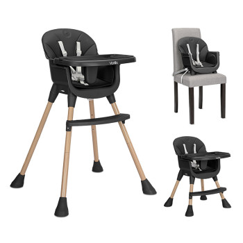 Стол за хранене 3 в 1 Vanilla Black