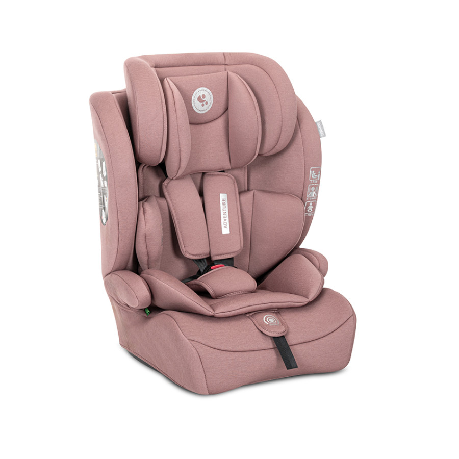 Детски стол за кола Adventure i-Size 76–150 cm Pink