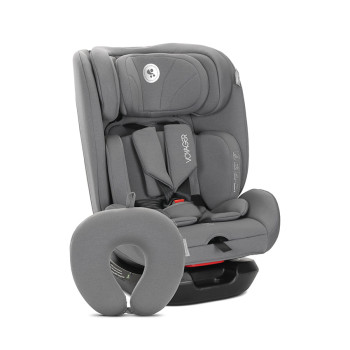 Стол за кола Voyager Grey i-Size 40-150 cm с възглавничка