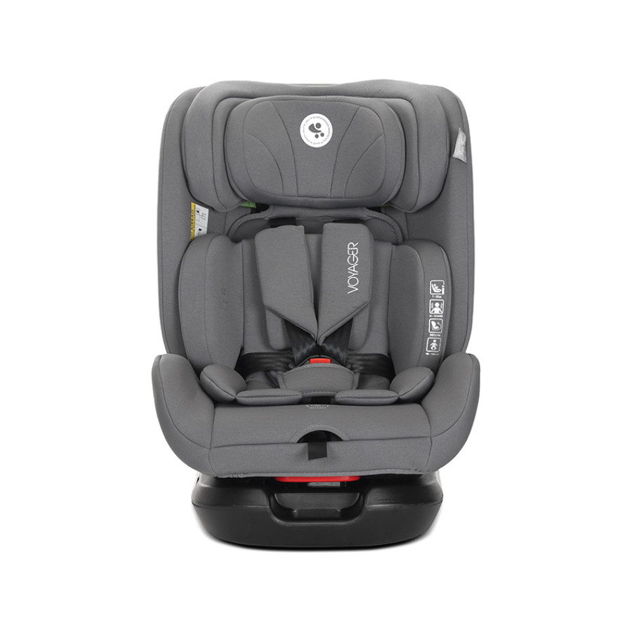 Стол за кола Voyager Grey i-Size 40-150 cm с възглавничка