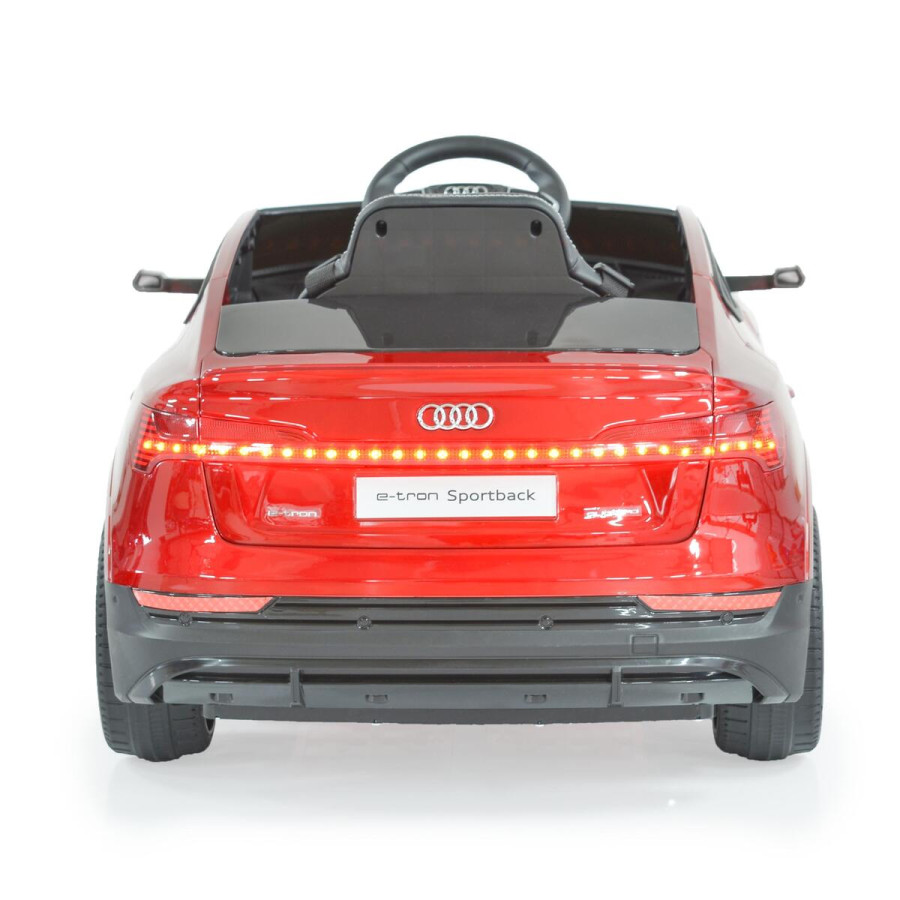 Акумулаторен джип Audi Sportback червен металик