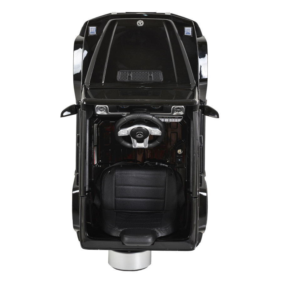 Акумулаторен джип Mercedes-AMG G63 металик черен