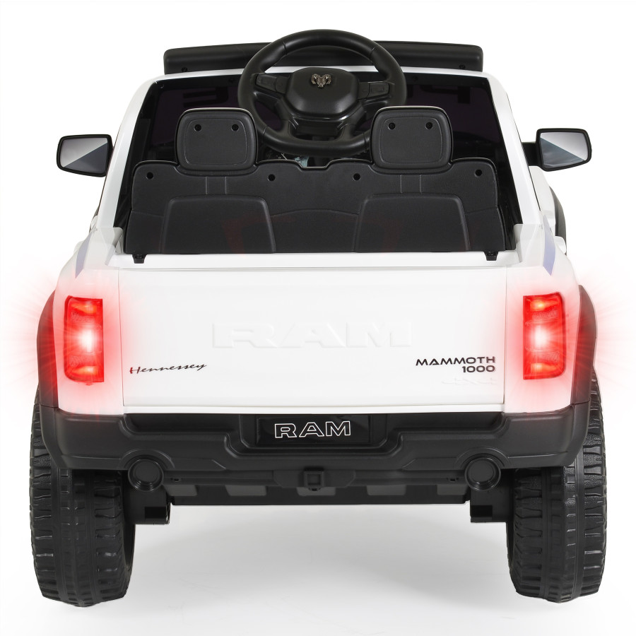 Акумулаторен джип Ram Mammoth 1000 бял