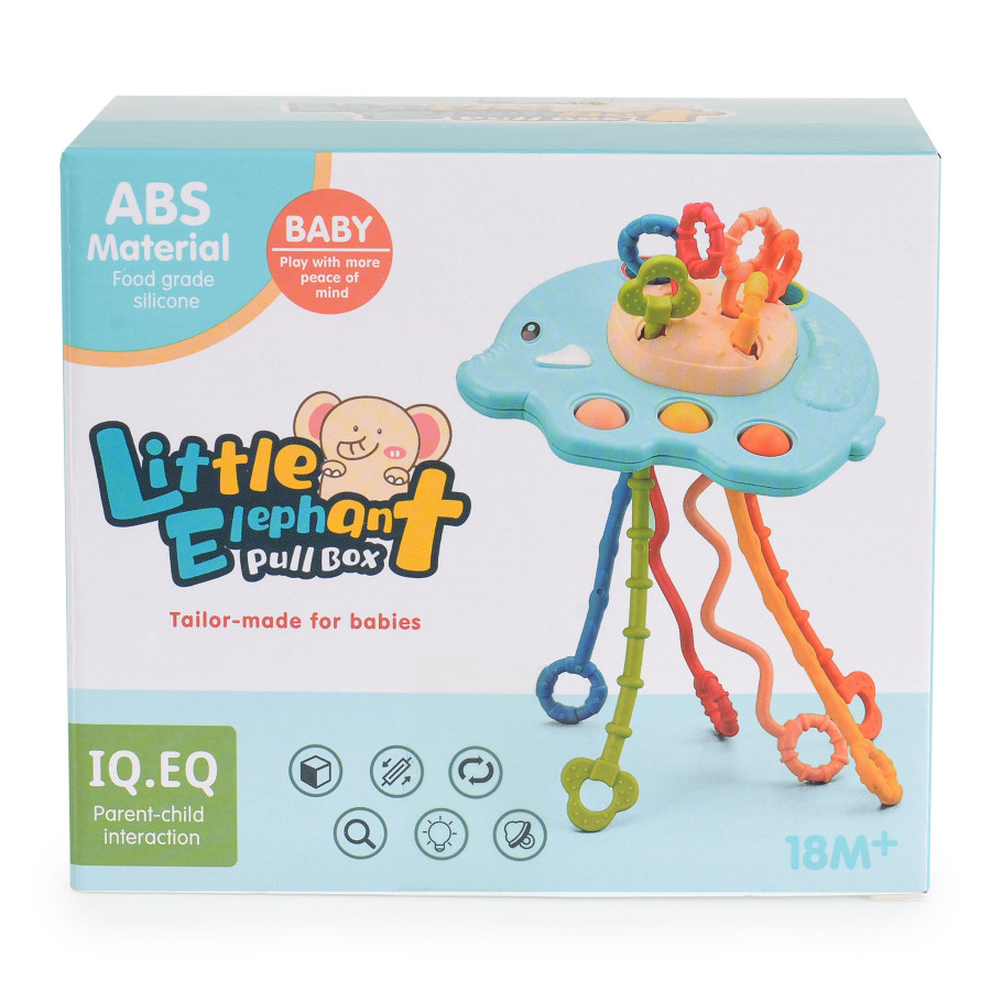 Бебешка сензорна играчка Elephant Beige 2890