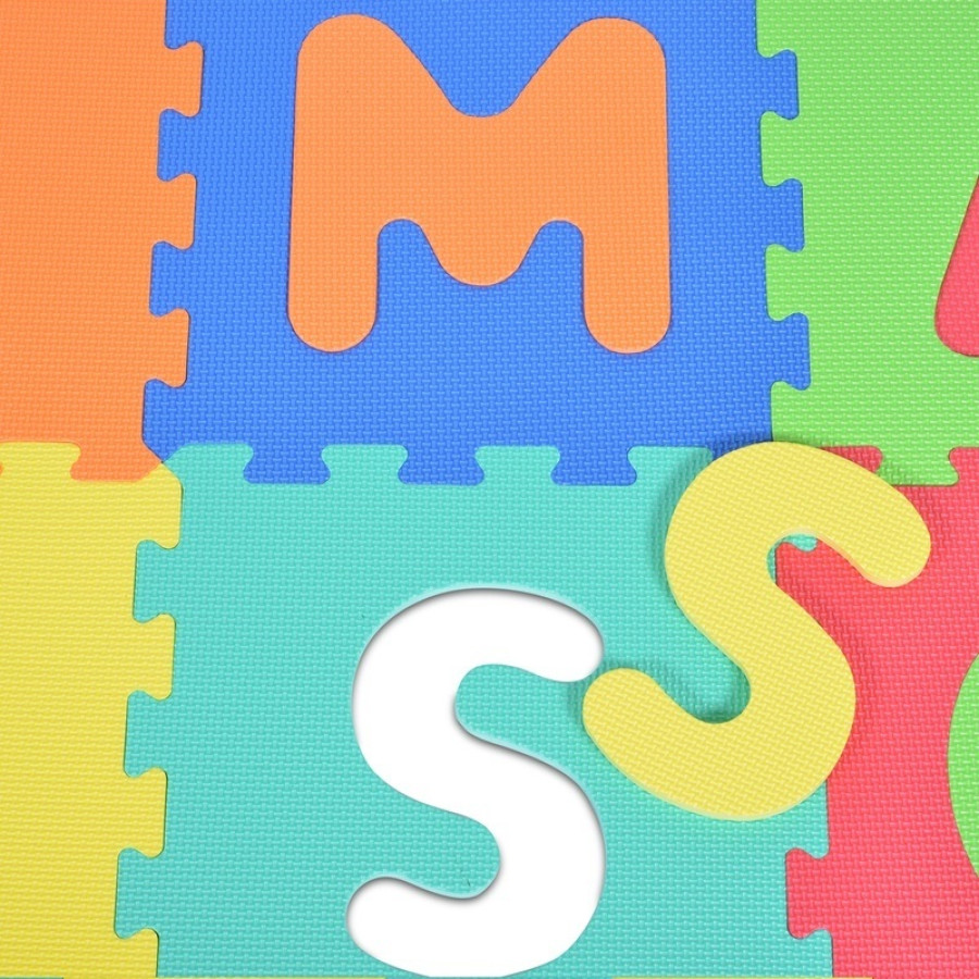 Мек пъзел-килим азбука (A - Z) 26 ел. - 1002B3