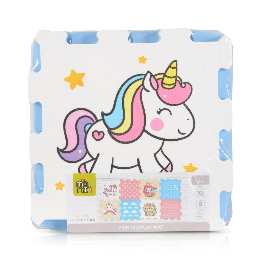 Мек пъзел с принт Unicorn