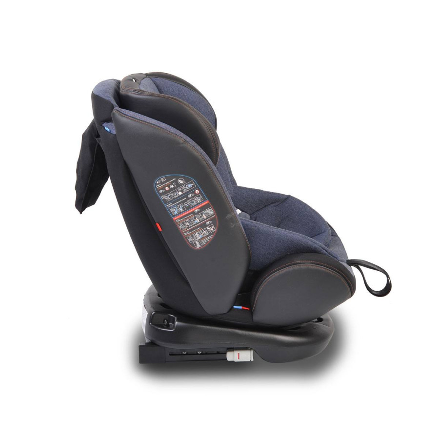Стол за кола с Isofix система Pilot 360° деним
