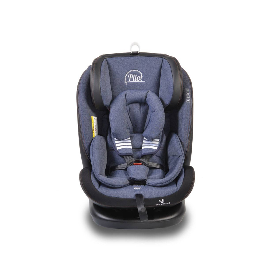 Стол за кола с Isofix система Pilot 360° деним