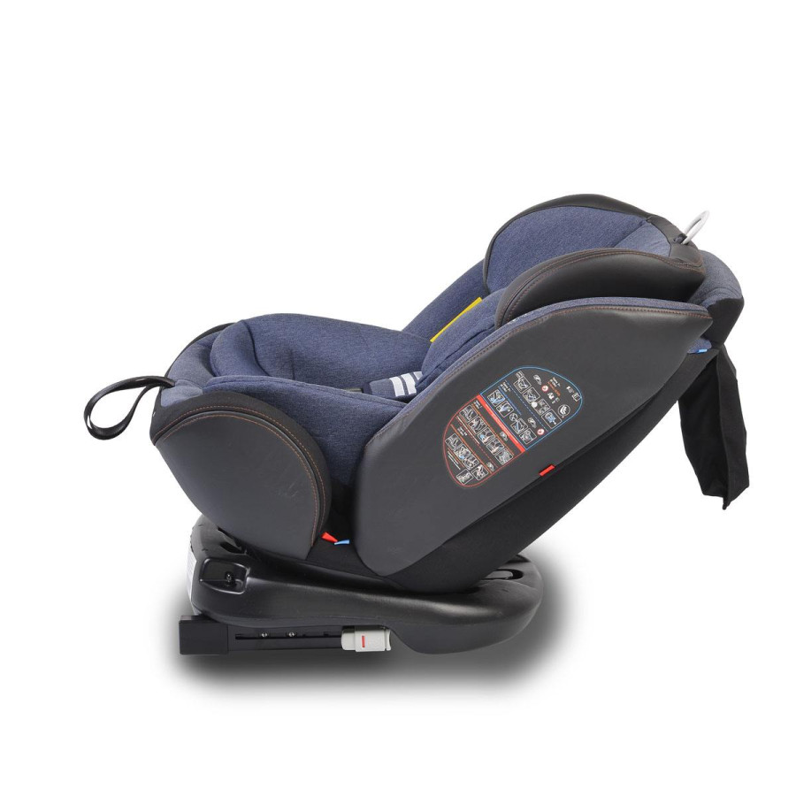 Стол за кола с Isofix система Pilot 360° деним