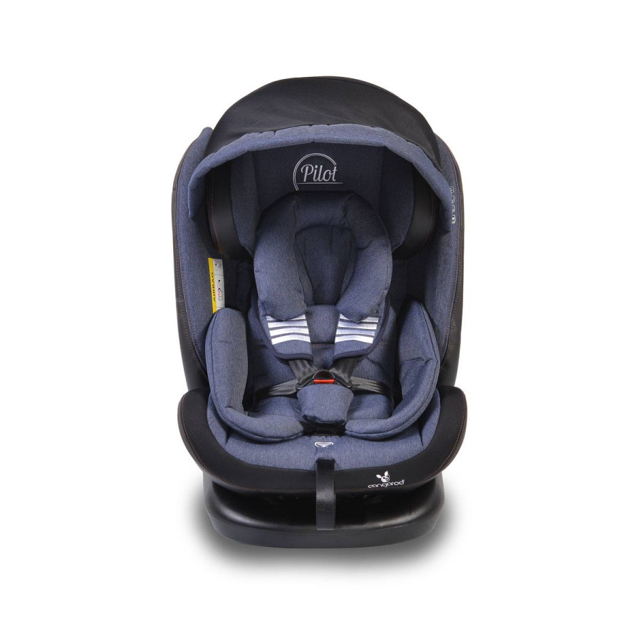 Стол за кола с Isofix система Pilot 360° деним