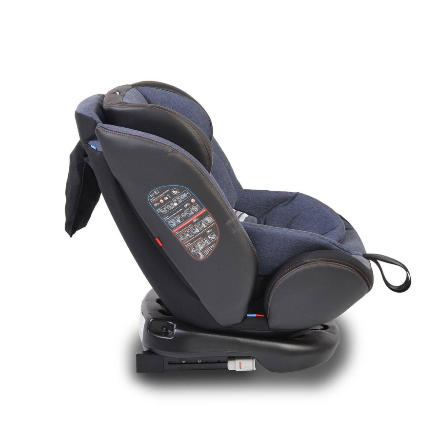 Стол за кола с Isofix система Pilot 360° деним