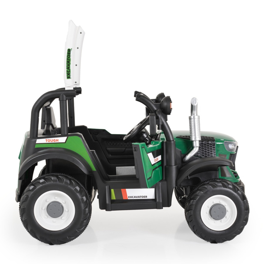 Акумулаторен трактор HARVEST HSD-6602 зелен