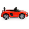 Акумулаторна кола Audi R8 Spyder металик червен