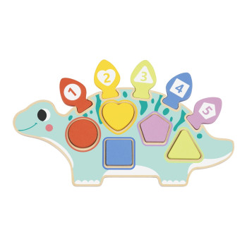 Дървен сортер пъзел Dinosaur HP066
