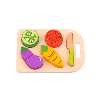 Дървена Дъска за рязане Tooky Vegies TL143