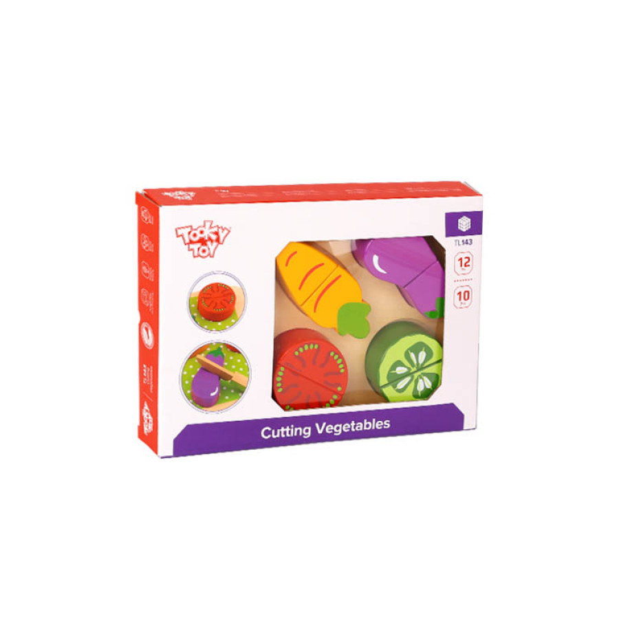 Дървена Дъска за рязане Tooky Vegies TL143