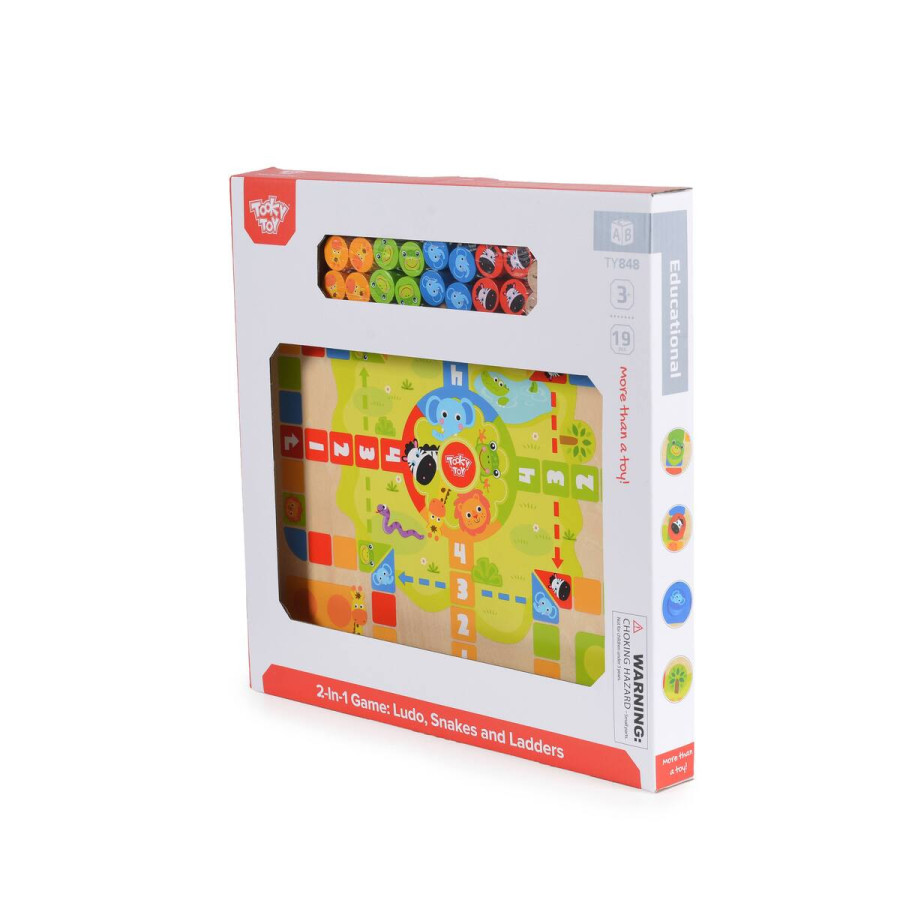 Дървена игра 2в1 TY848