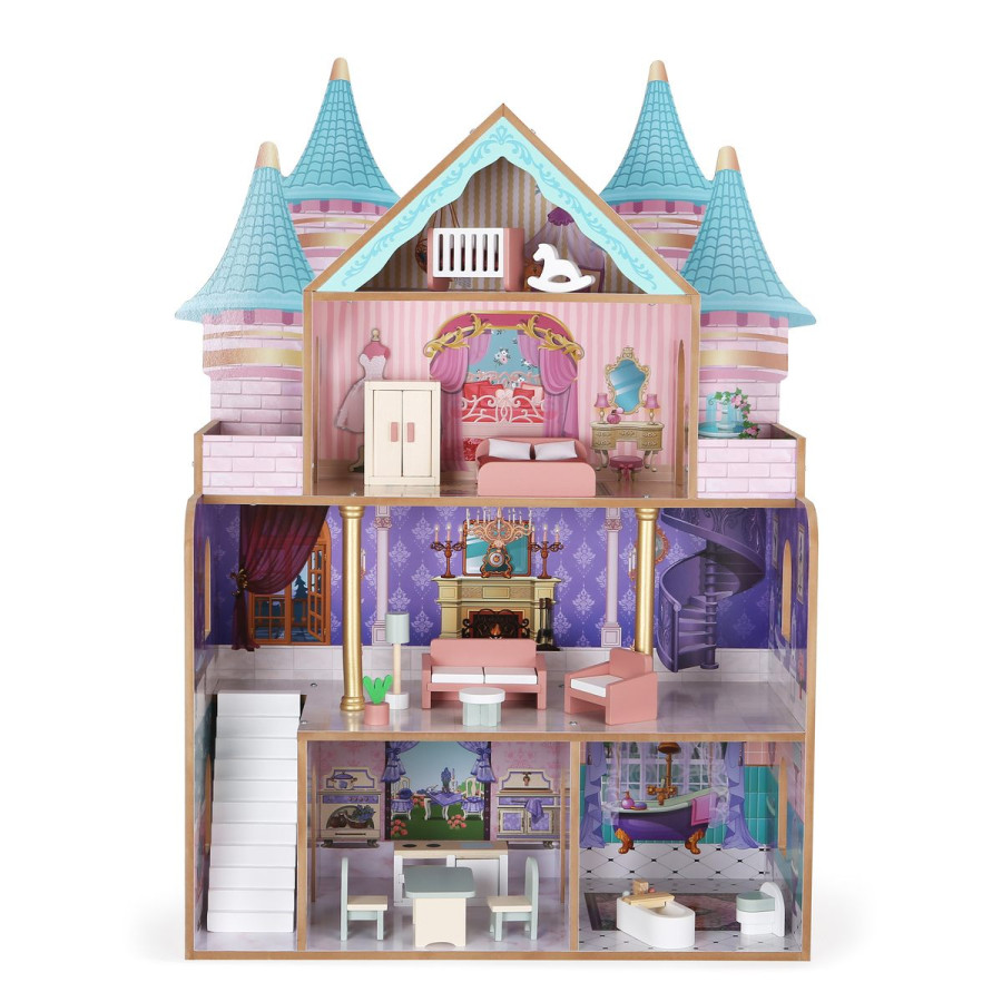 Дървена къща за кукли The Castle 8306