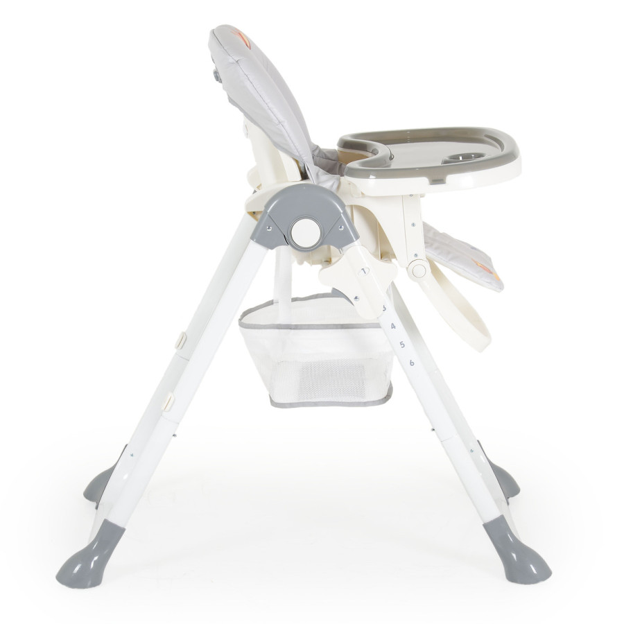 Детска Стол за хранене Hunny мече сив