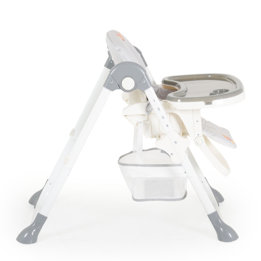 Детска Стол за хранене Hunny мече сив