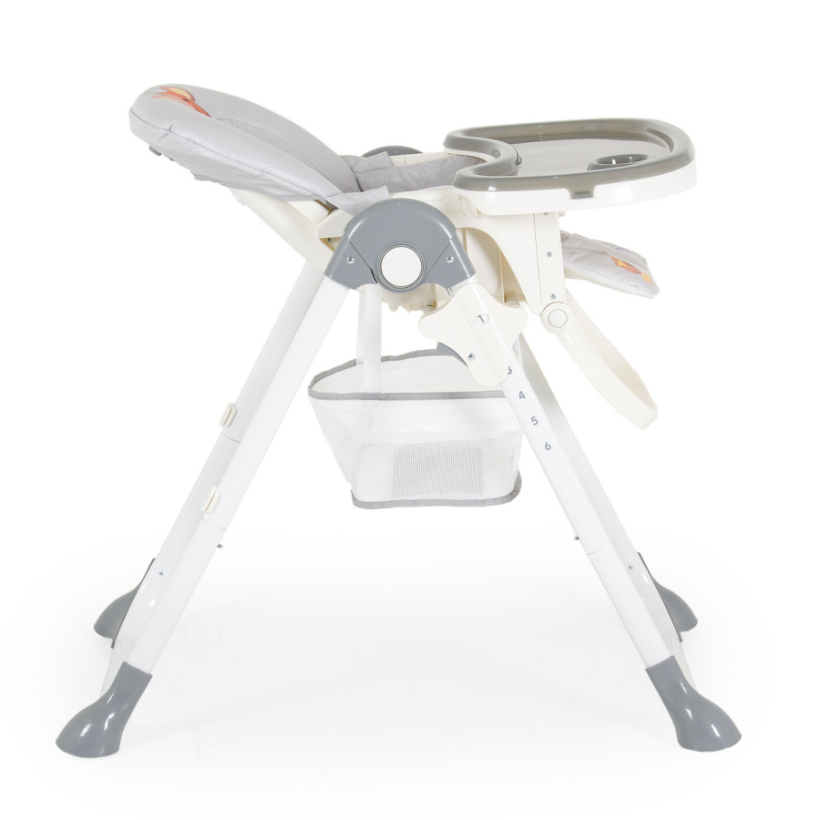 Детска Стол за хранене Hunny мече сив