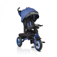 Детска триколка Tornado с музикално табло тъмносин