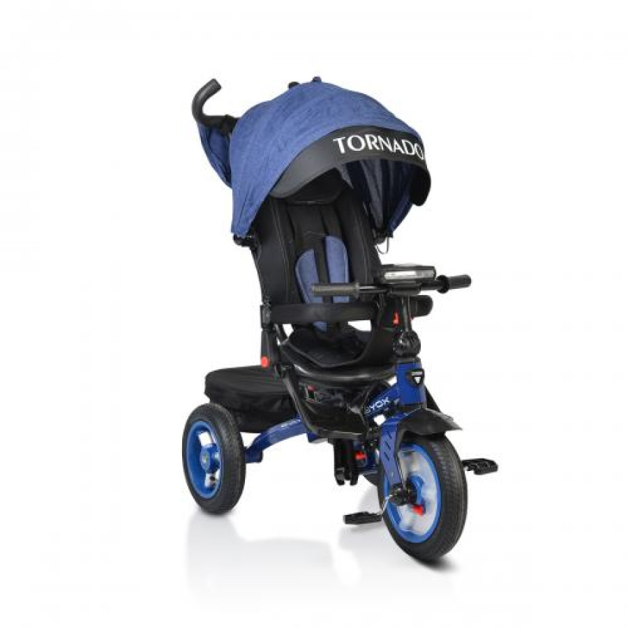 Детска триколка Tornado с музикално табло тъмносин