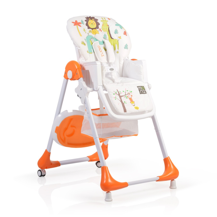 Детски стол за хранене Avocado оранжев